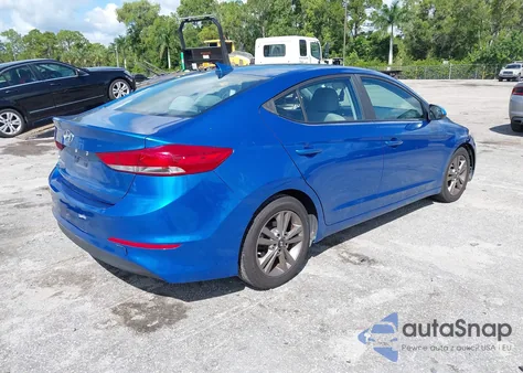 2018 Hyundai Elantra Sel from USA, damaged, VIN 5NPD84LF7JH257713